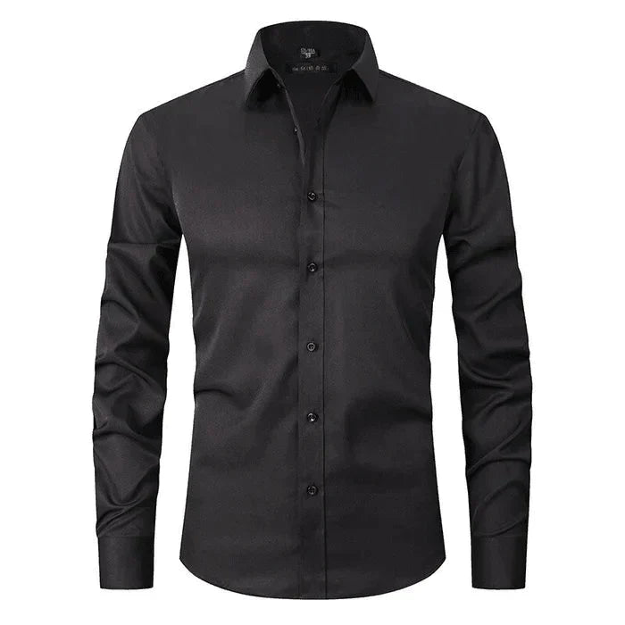 Chemise homme manches longues stretch infroissable