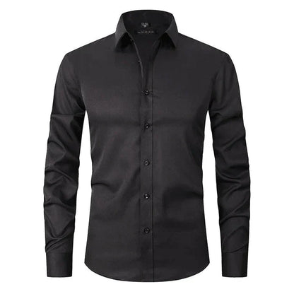 Chemise homme manches longues stretch infroissable