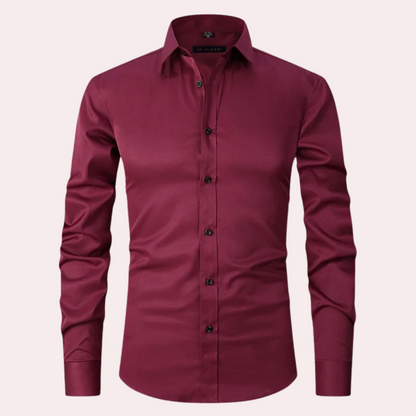 Chemise homme moderne infroissable extensible