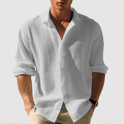 Chemise d'été légère pour hommes Élégante