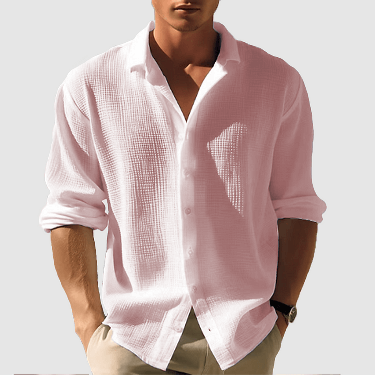 Chemise d'été légère pour hommes Élégante