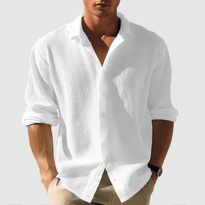 Chemise d'été légère pour hommes Élégante