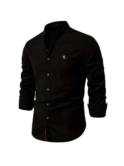 Chemise Homme Slim Fit Manches Longues Confort