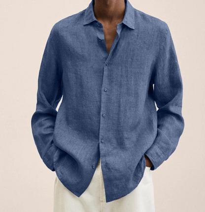 Chemise homme coupe moderne décontractée