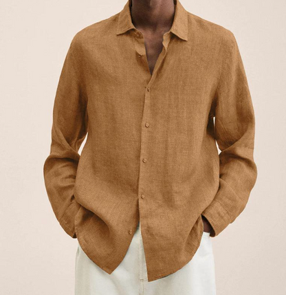 Chemise homme coupe moderne décontractée