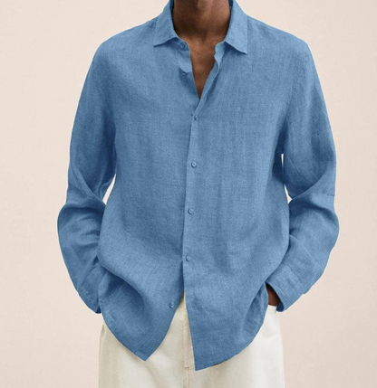 Chemise homme coupe moderne décontractée