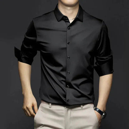 Herren Oxford Hemd Knitterfrei Elegant - IdealeKleiden