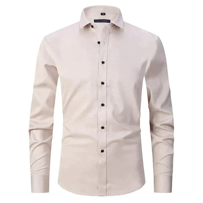 Chemise homme manches longues stretch