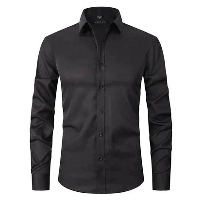 Chemise homme manches longues stretch
