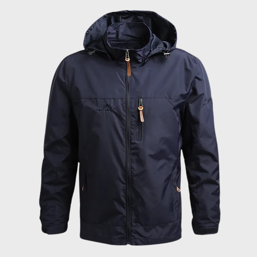 Coupe-vent léger à capuche pour homme
