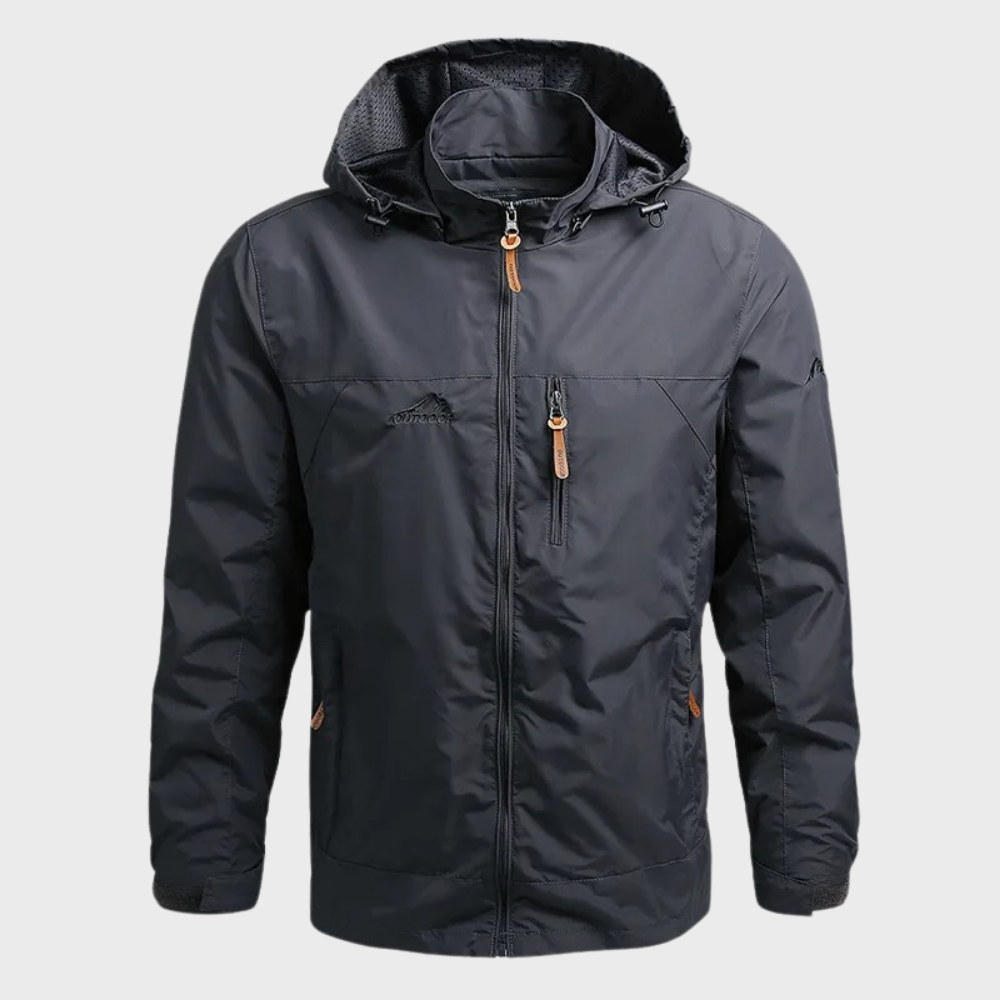 Veste de pluie pour hommes imperméable chaude isolée