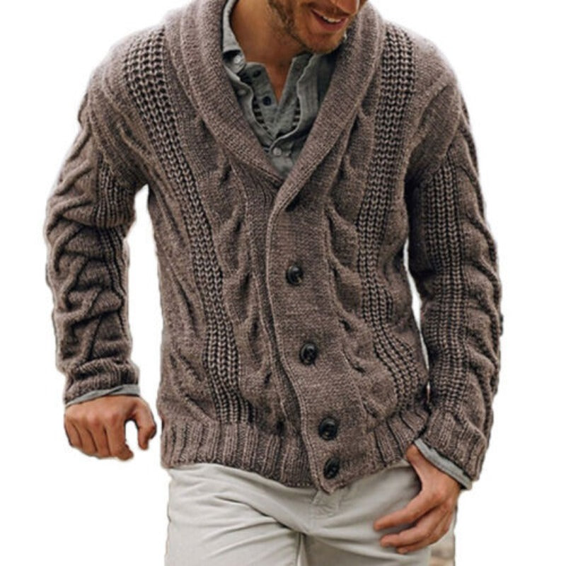 Herren Pullover Winterwarm Modern Design - IdealeKleiden