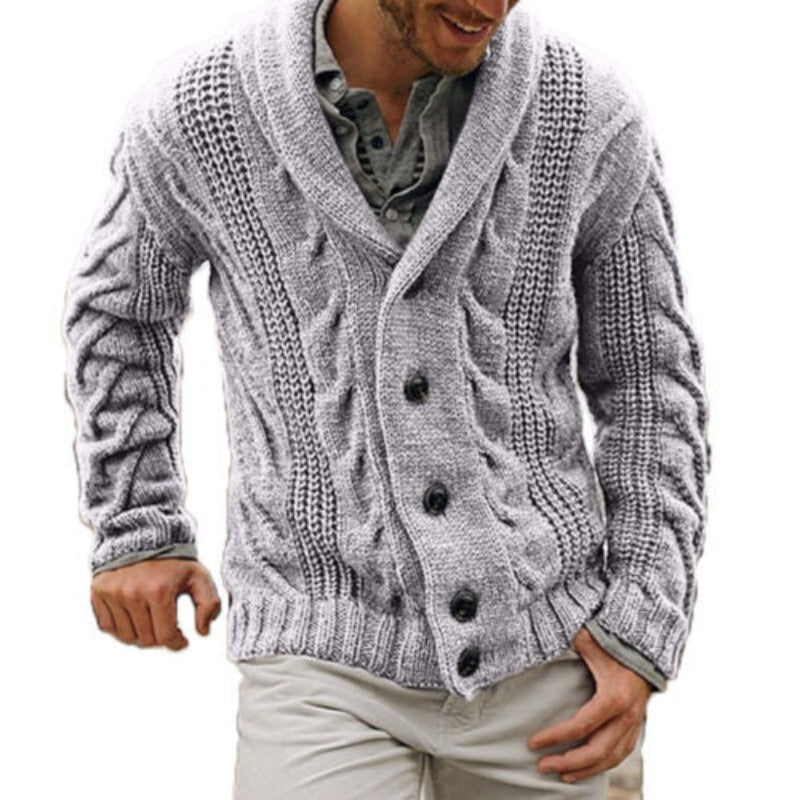 Pull-over homme chaud d'hiver au design moderne