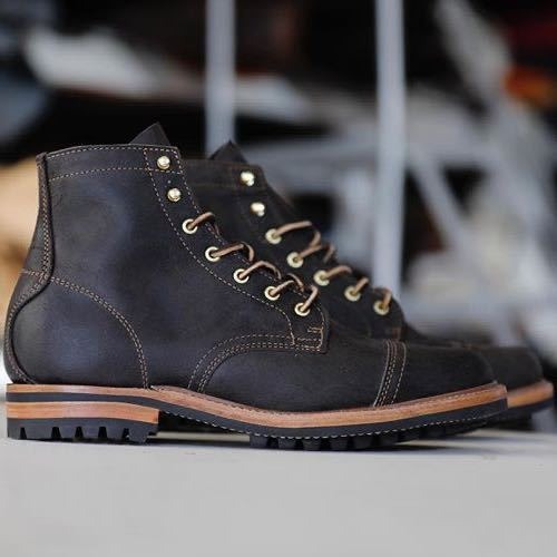 Bottines élégantes imitation cuir à lacets