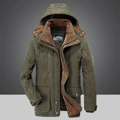 Veste d'hiver classique Manteau chaud à capuche pour femme