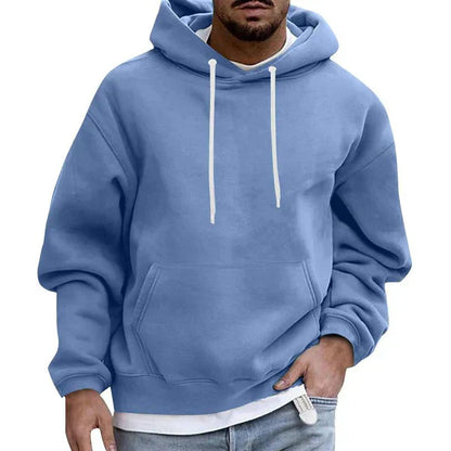 Sweat à capuche confortable pour homme avec poche