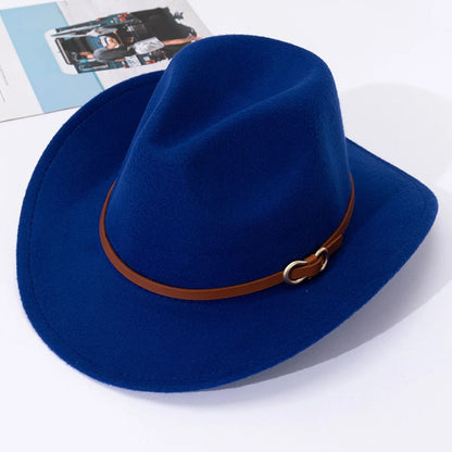 Chapeau homme aspect cuir traditionnel