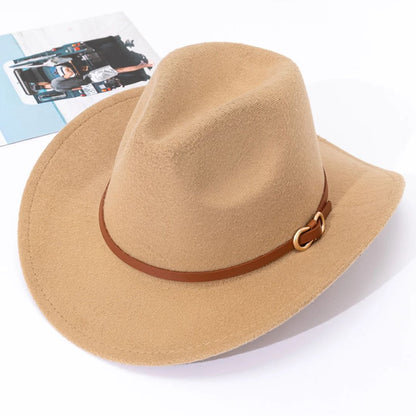 Chapeau homme aspect cuir traditionnel