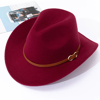 Chapeau homme aspect cuir traditionnel