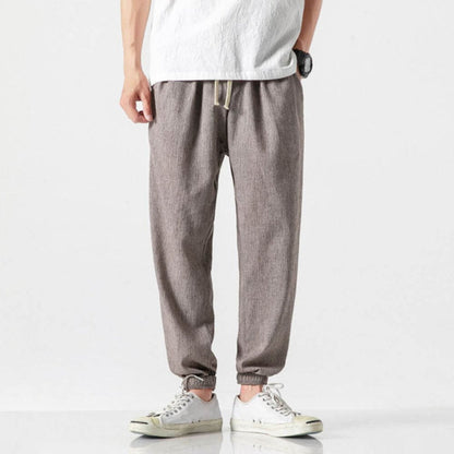 Joggers confortables pour hommes, légers, avec cordon de serrage