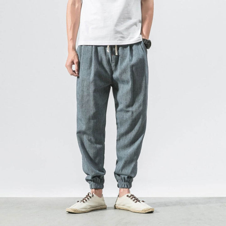 Joggers confortables pour hommes, légers, avec cordon de serrage