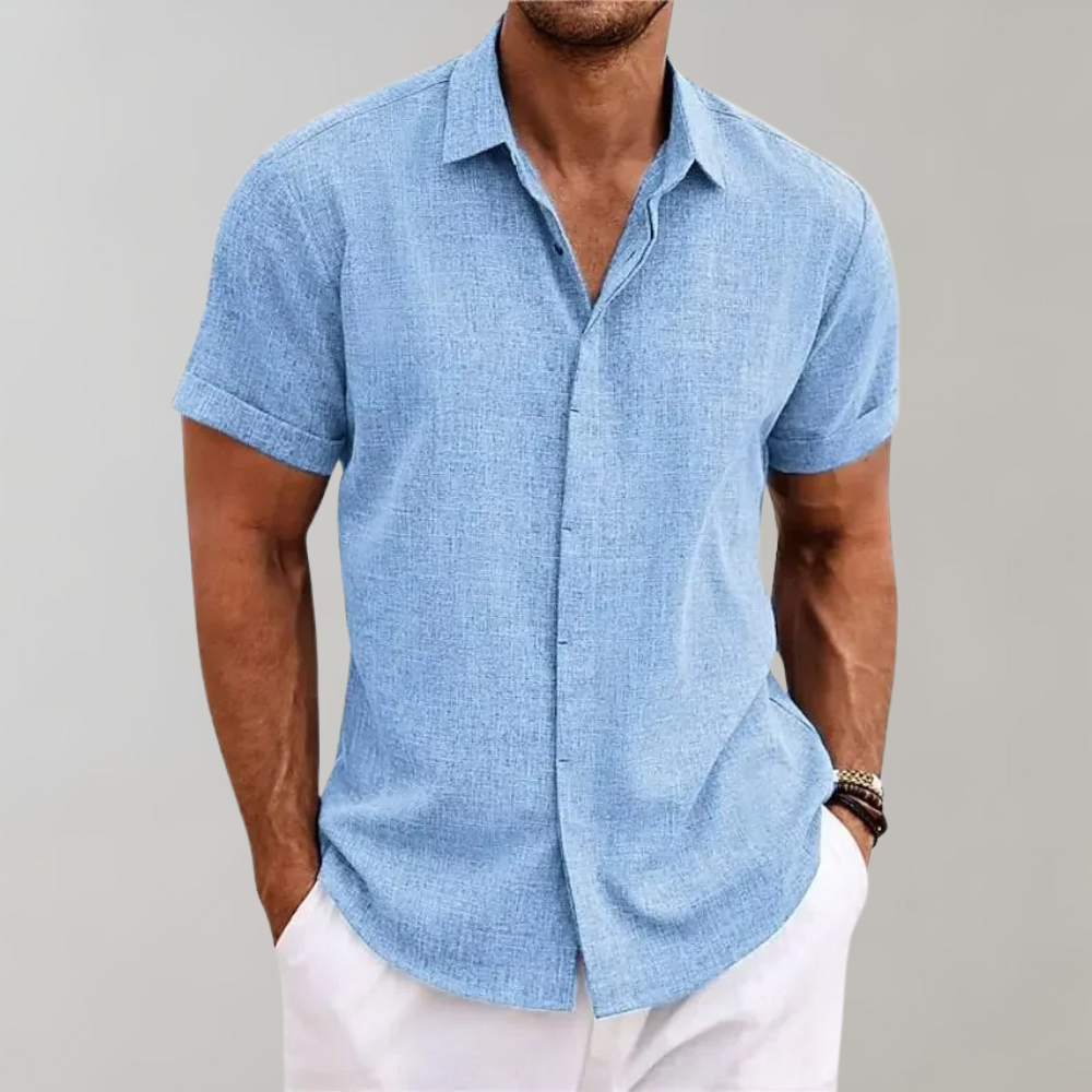 Polo pour homme été manches courtes élégant