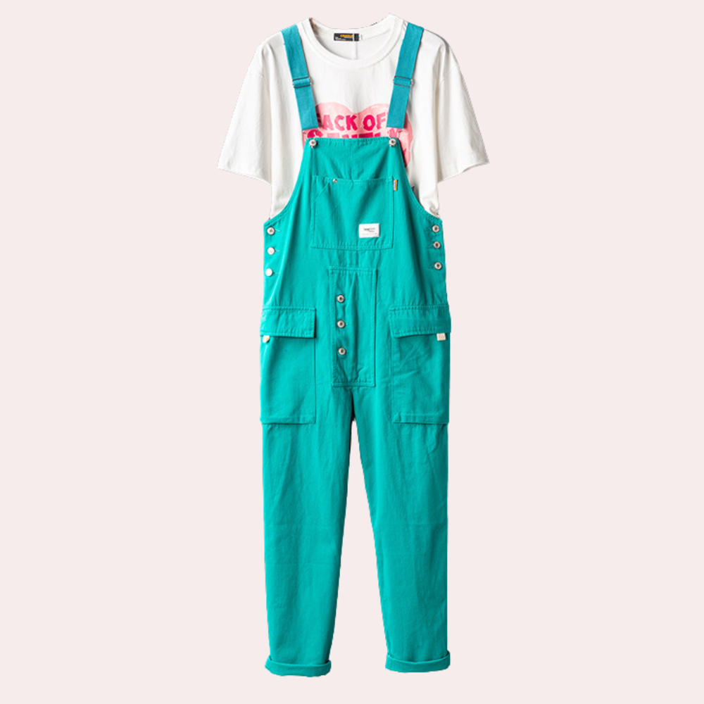 Salopette homme style cargo