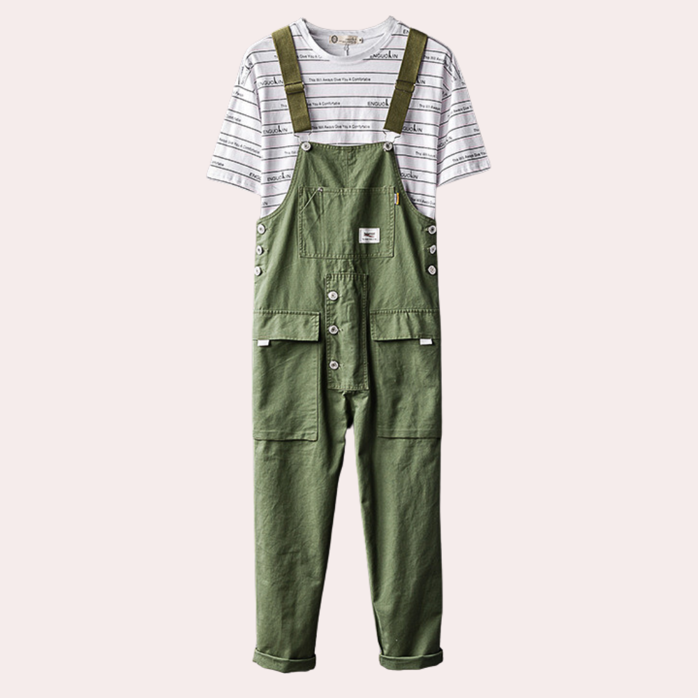 Salopette homme style cargo