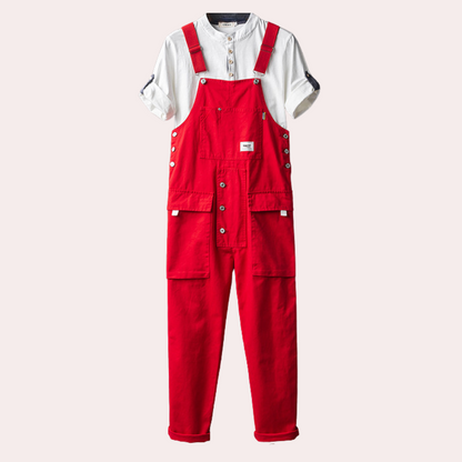 Salopette homme style cargo