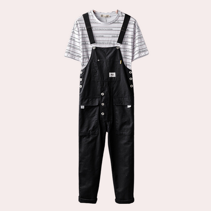 Salopette homme style cargo