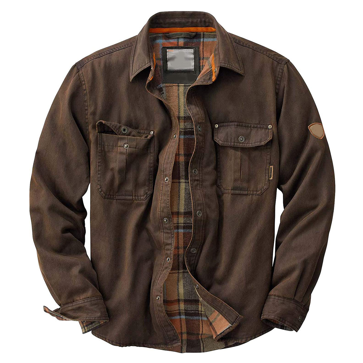 Overshirt Homme Décontracté Style Jean Avec Boutons