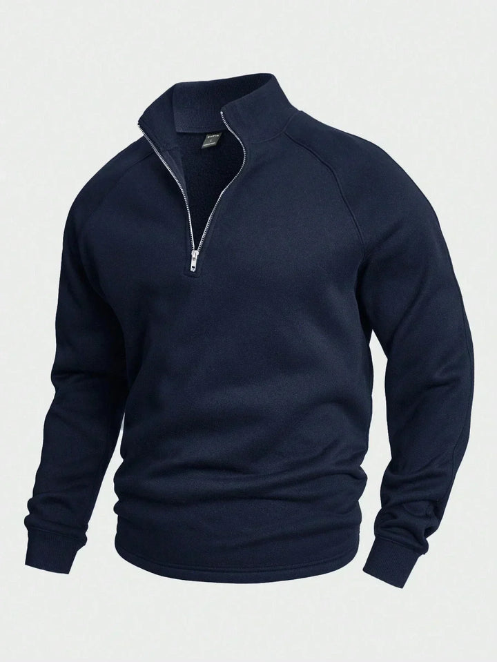 Pull Homme Chaud Demi-Zip Hiver