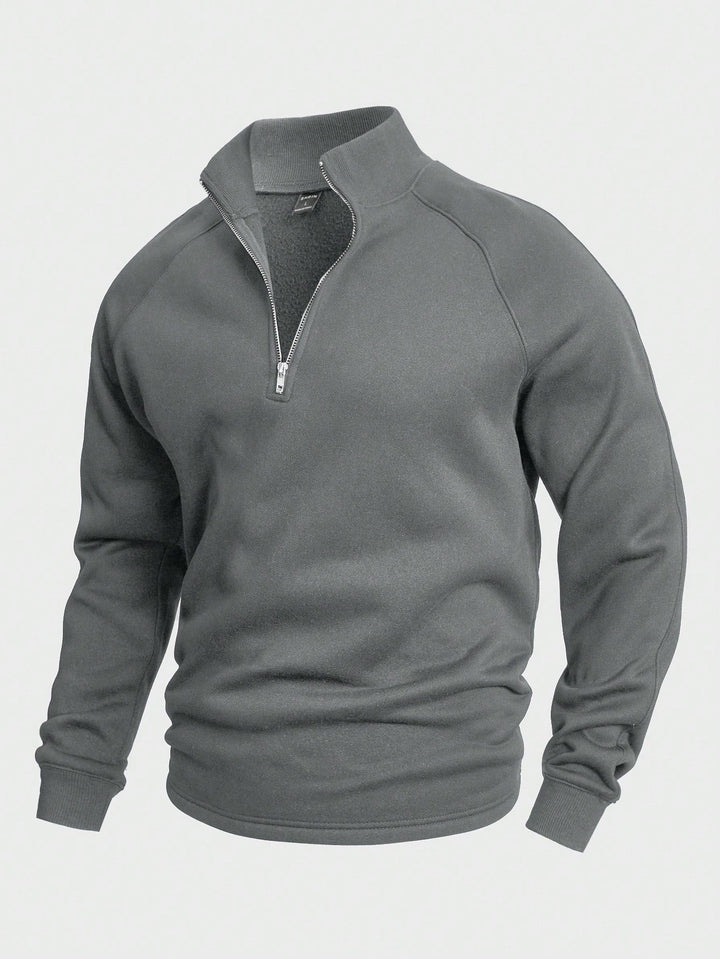 Pull Homme Chaud Demi-Zip Hiver