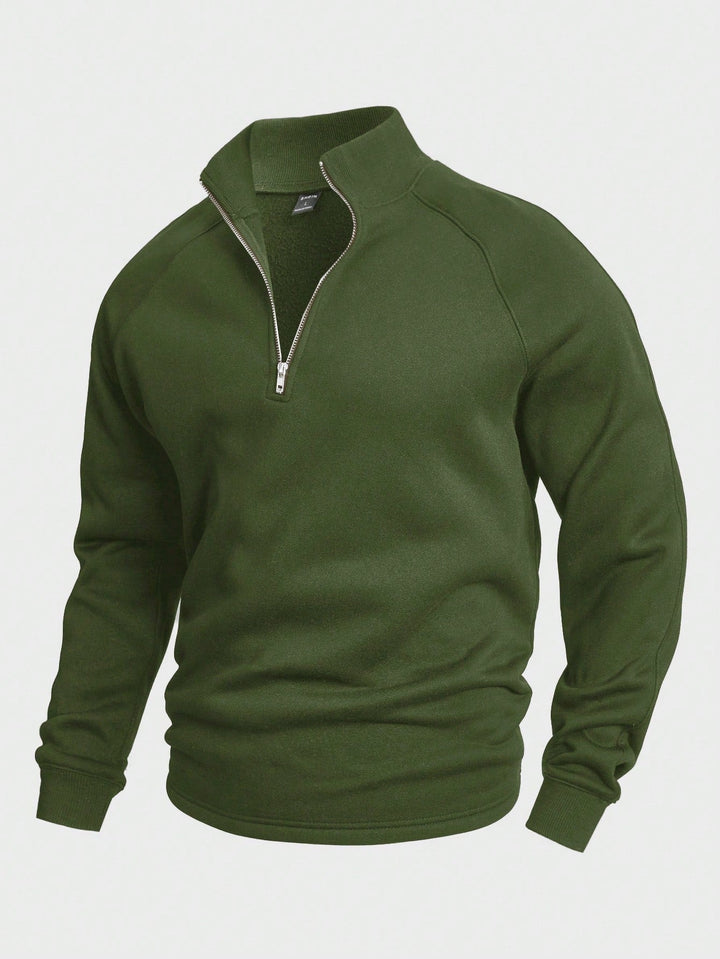 Pull Homme Chaud Demi-Zip Hiver