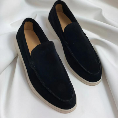 Mocassins pour hommes aspect daim confortables