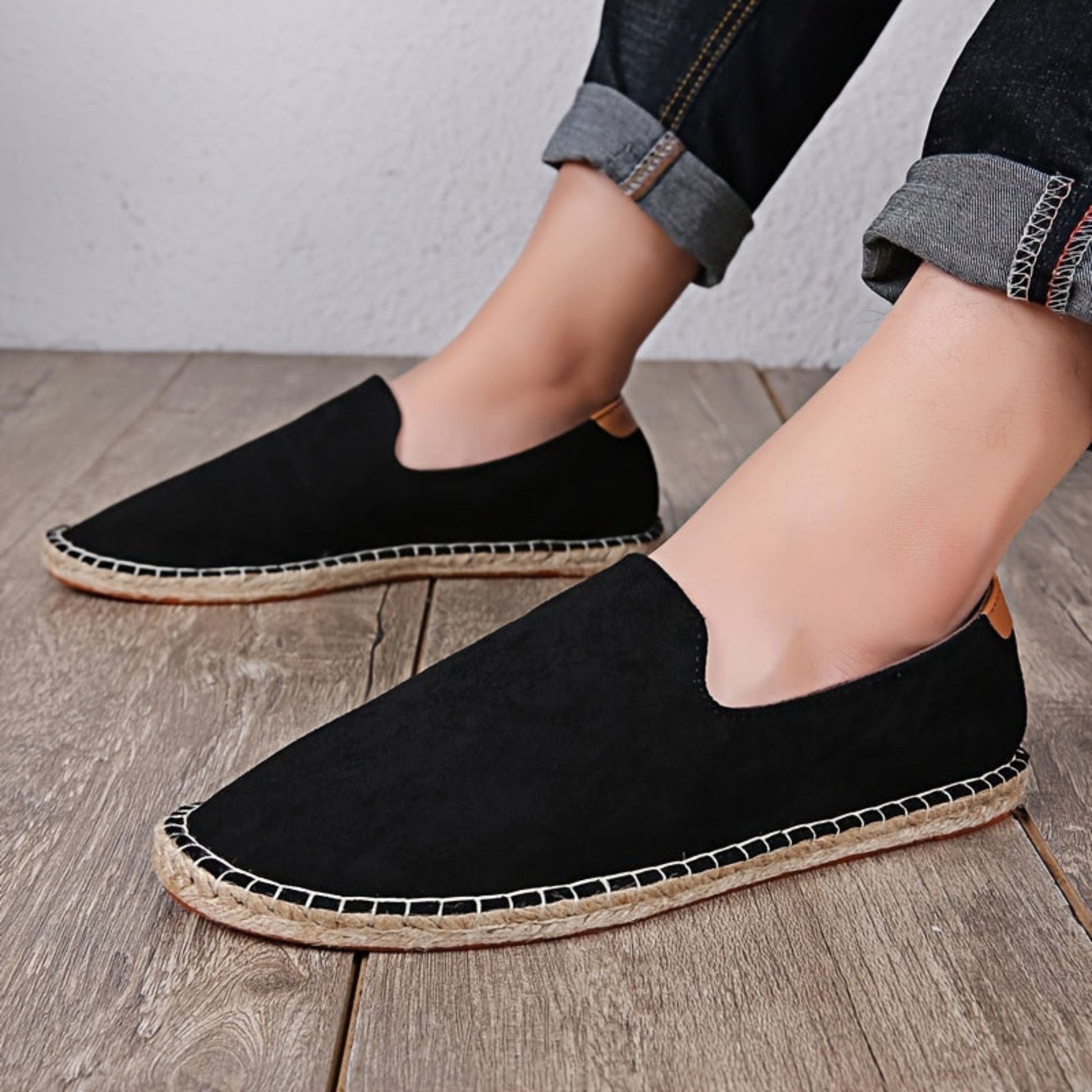 Herren Leichtschuhe Sommer Bequem Slip-On - IdealeKleiden