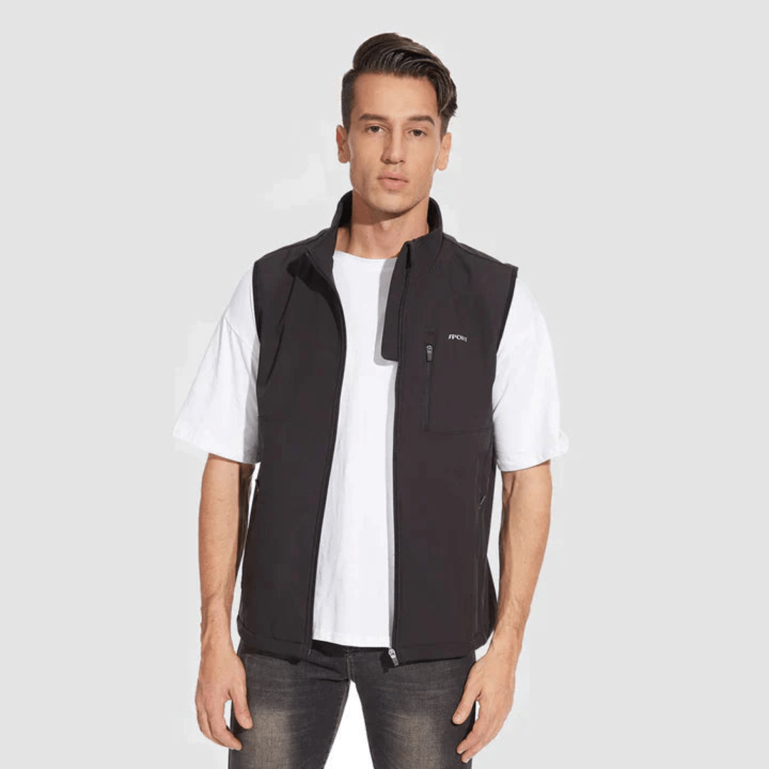 Herren Sommerweste Ärmellos Tactical Gilet - IdealeKleiden