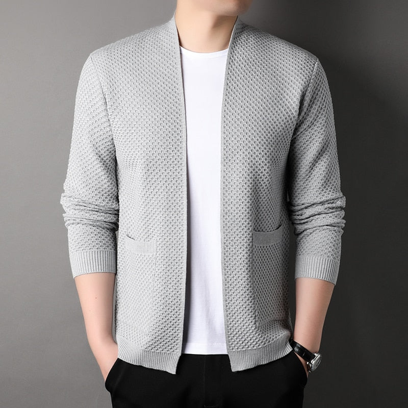 Gilet homme ouvert avec poches
