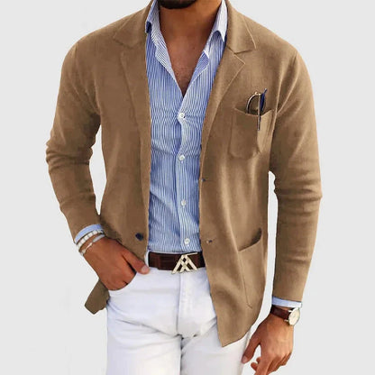 Cardigan pour Homme avec Boutons et Poches