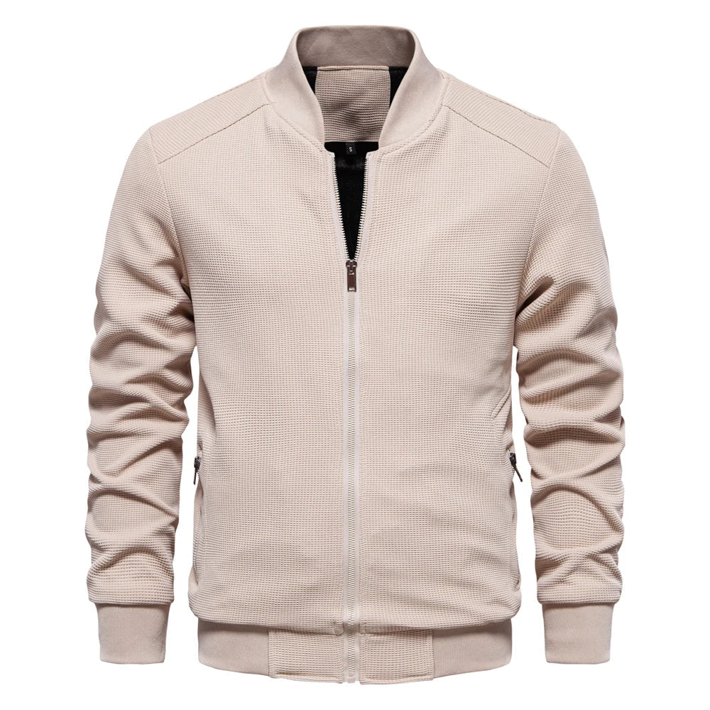 Blouson aviateur homme Fermeture éclair Poches Sportif