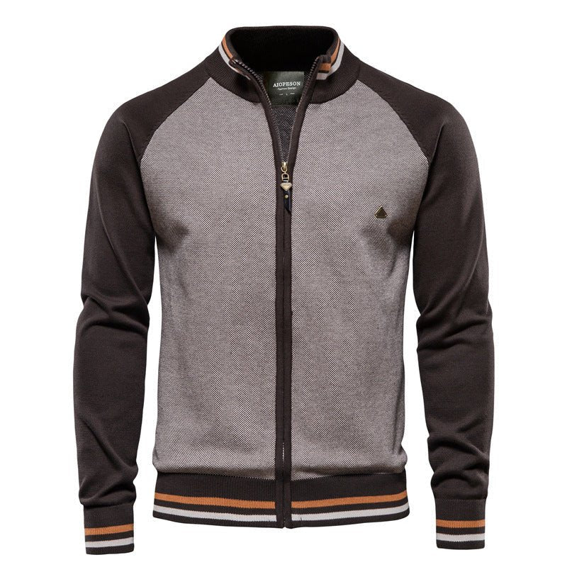 Veste d'été légère pour homme avec fermeture éclair