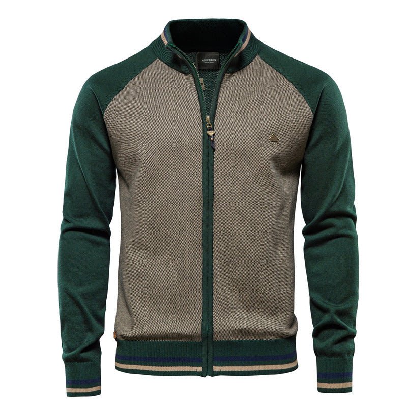 Veste d'été légère pour homme avec fermeture éclair