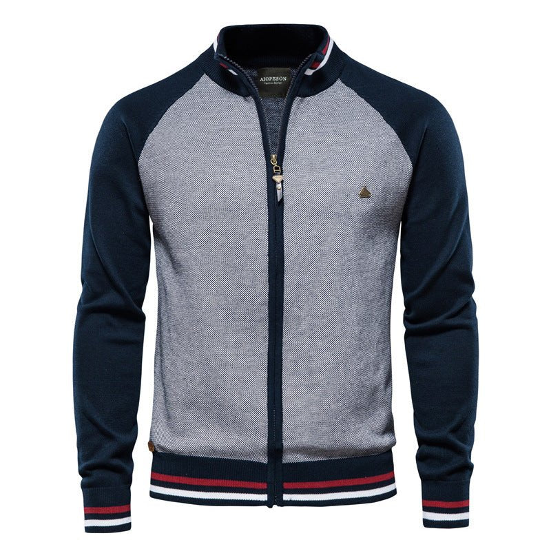 Veste d'été légère pour homme avec fermeture éclair