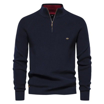 Sweat-shirt homme manches longues zip