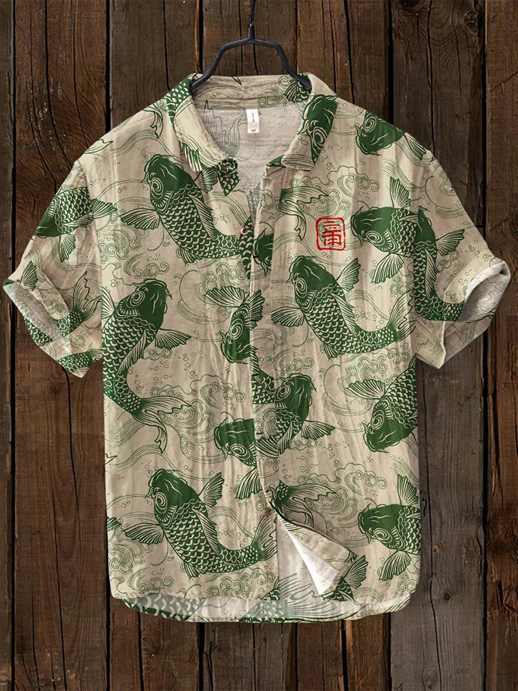 T-shirt à manches courtes imprimé pour homme