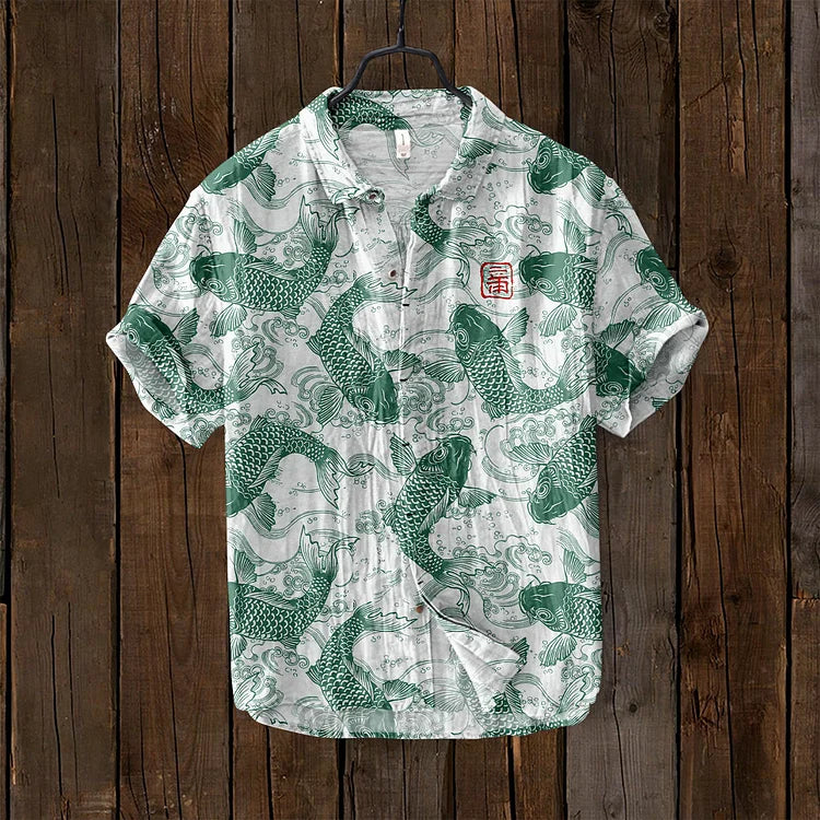 T-shirt à manches courtes imprimé pour homme