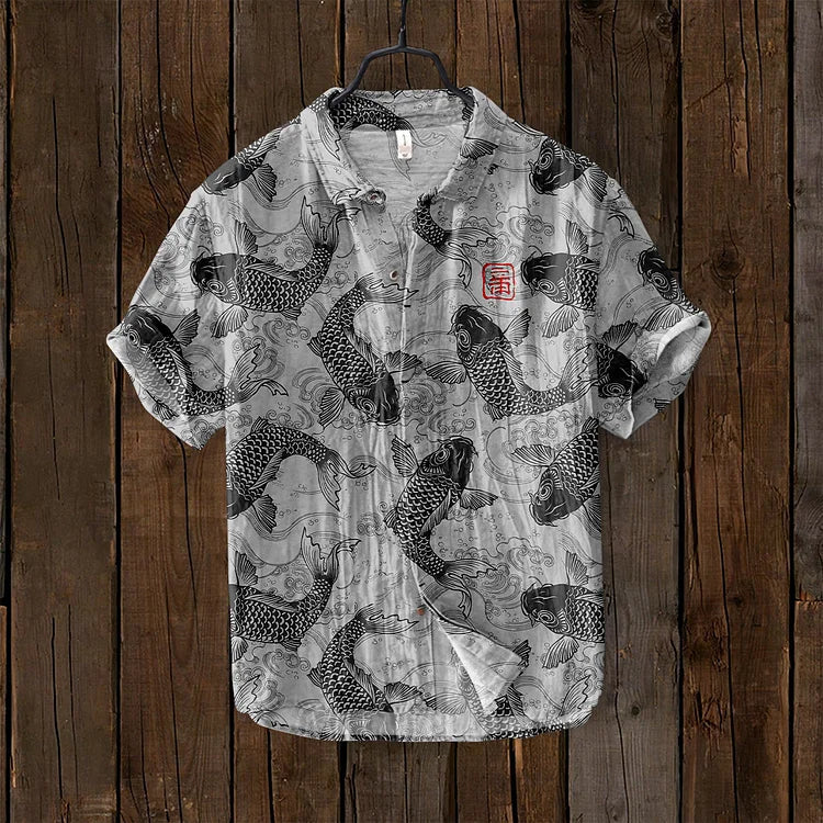T-shirt à manches courtes imprimé pour homme
