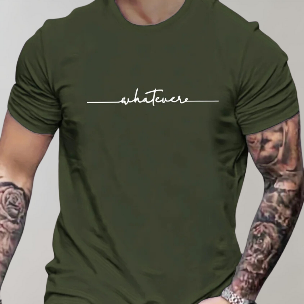 T-shirt homme manches courtes coupe décontractée