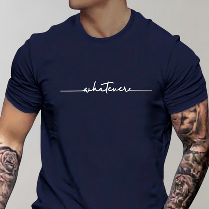 T-shirt homme manches courtes coupe décontractée