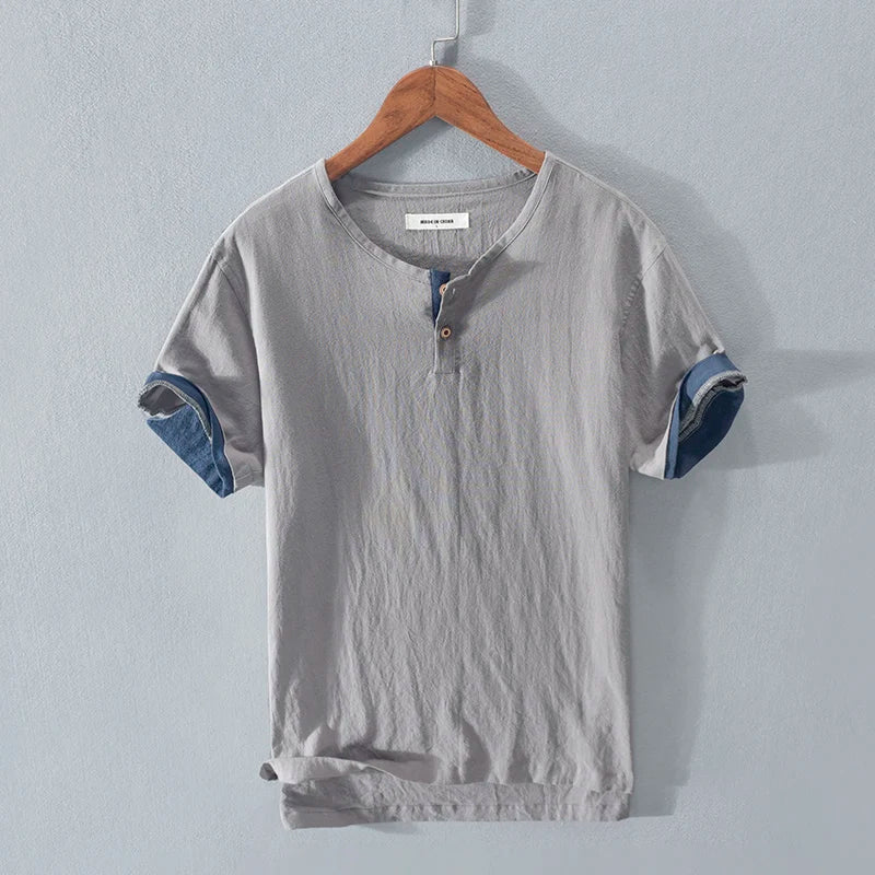 T-shirt homme été léger coton